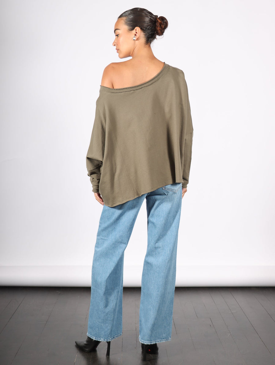 Off Shoulder Top in Loden by Planet