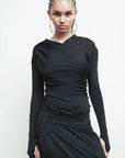 Opal Top in Black by Nicholas K-Tops-Nicholas K-Idlewild