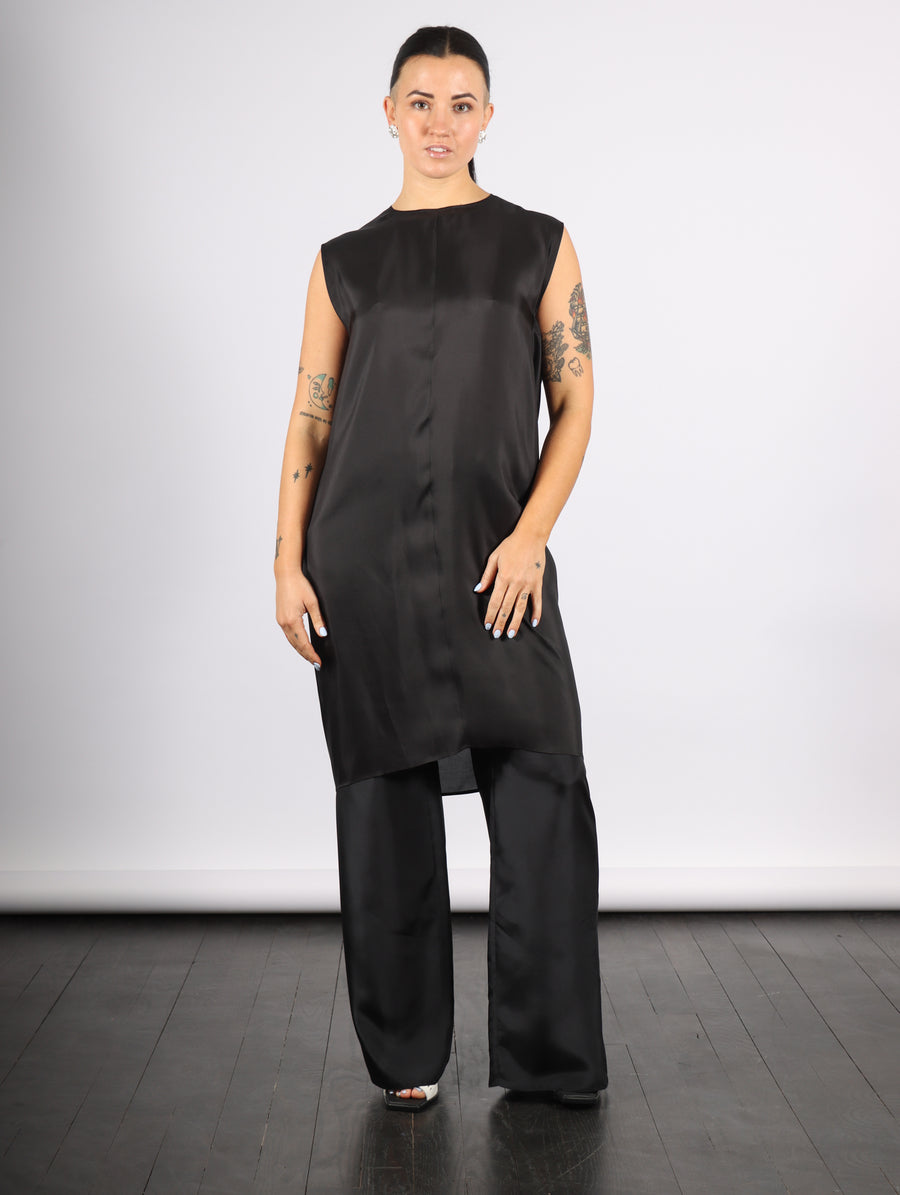 Open Back Tunic in Black by MM6 Maison Margiela-MM6-Idlewild