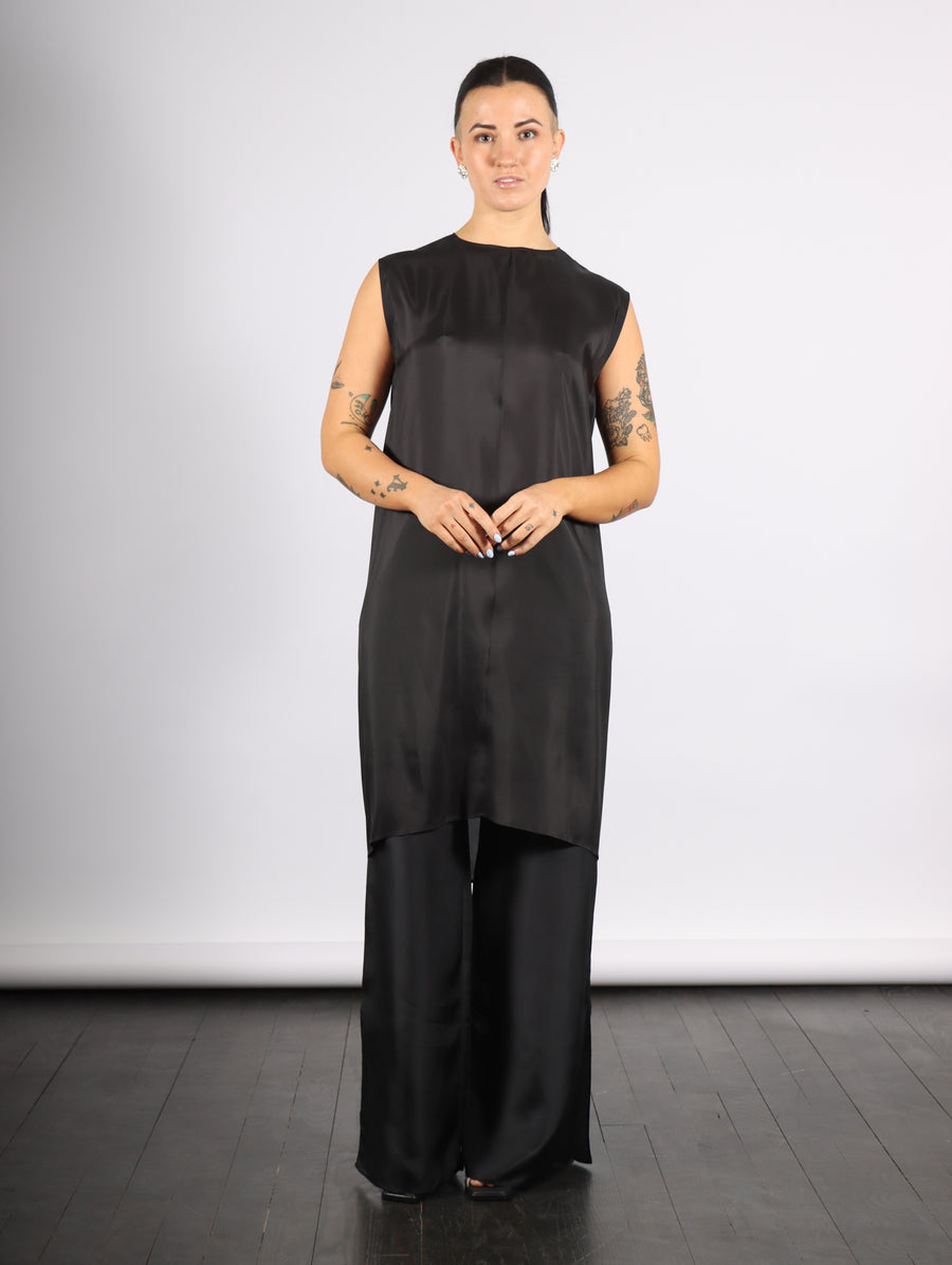 Open Back Tunic in Black by MM6 Maison Margiela-MM6-Idlewild