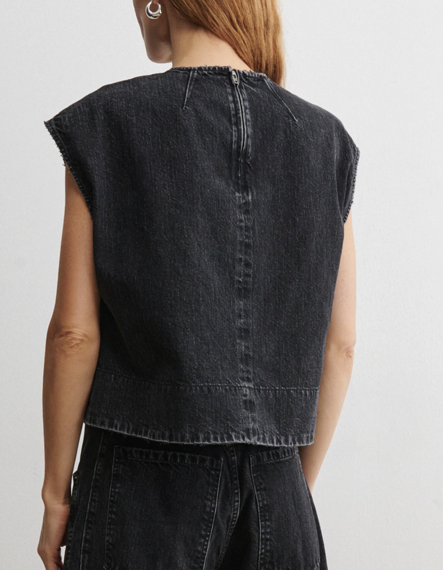 Orla Top in Black by Rachel Comey-Rachel Comey-Idlewild