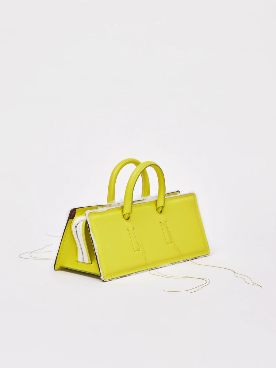 Otto Bag in Lime by Dentro-Dentro-Idlewild