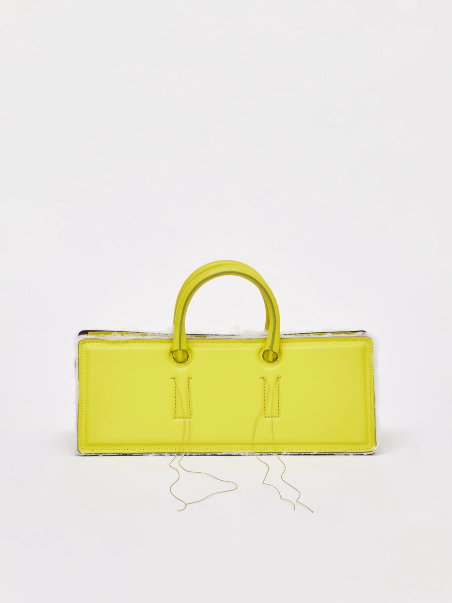 Otto Bag in Lime by Dentro-Dentro-Idlewild