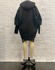 Oversized Down Jacket in Black by Sanctamuerte-Outerwear-SANCTAMUERTE-Idlewild