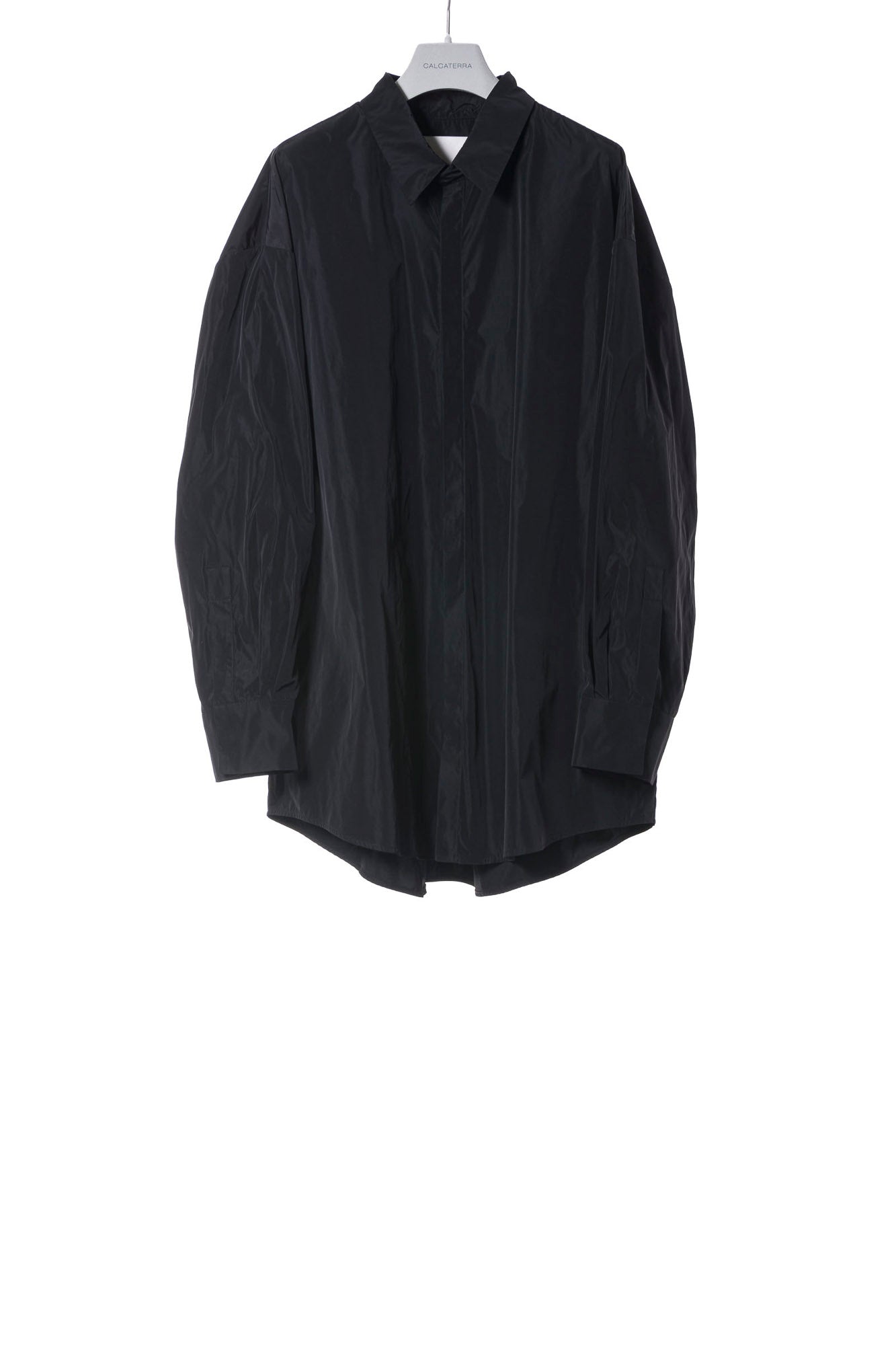 Overvolume Man Shirt in Black by Calcaterra