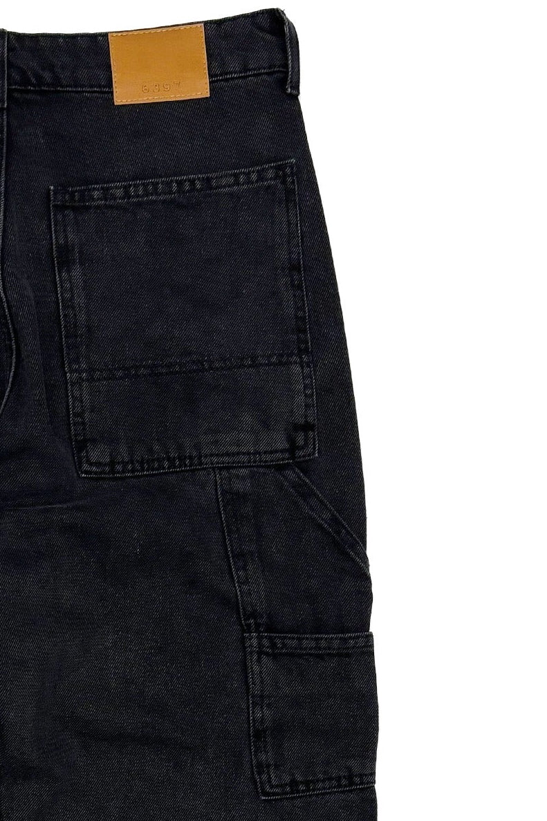 Painter Jean in Faded Black by 6397-Bottoms-6397-Idlewild