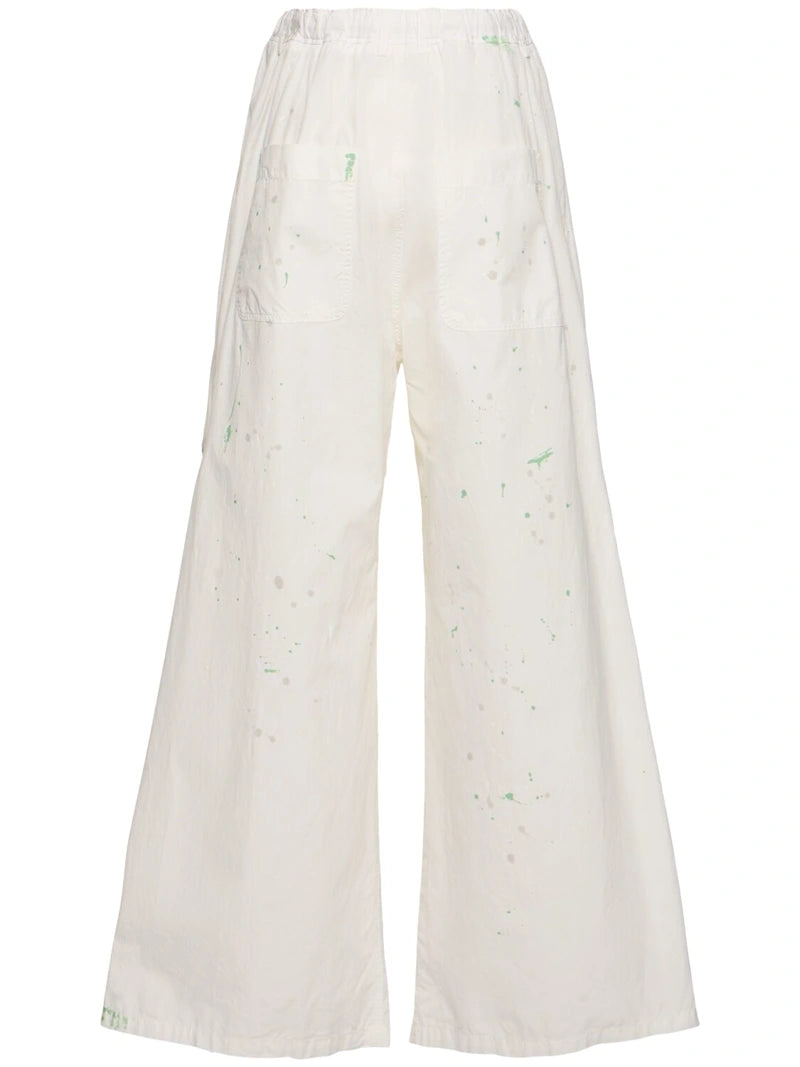 Pants in Off White Paint Splatter by MM6 Maison Margiela-MM6-Idlewild