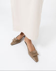 Petit Pouch Heel in Oak by St Agni-St. Agni-Idlewild