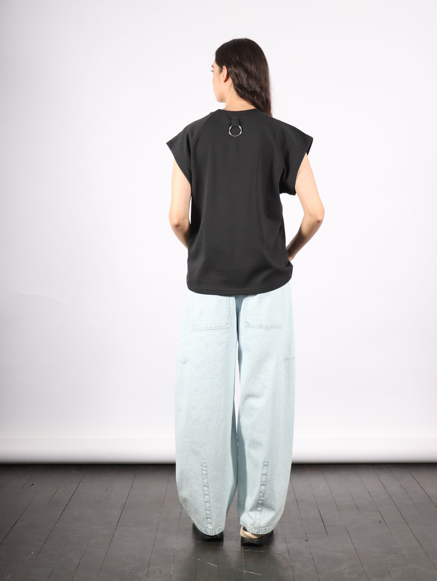 Petite Sid Jeans in Bleached Denim by Tibi-Tibi-Idlewild