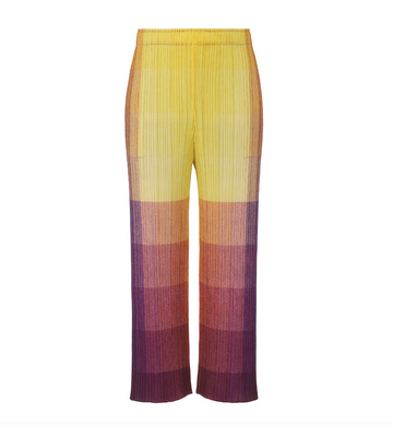 Photon Pant in Yellow by Pleats Please Issey Miyake-Pleats Please Issey Miyake-Idlewild