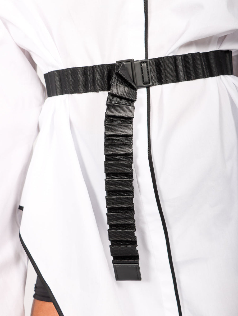 Pleats Belt in Black by Pleats Please Issey Miyake-Pleats Please Issey Miyake-Idlewild