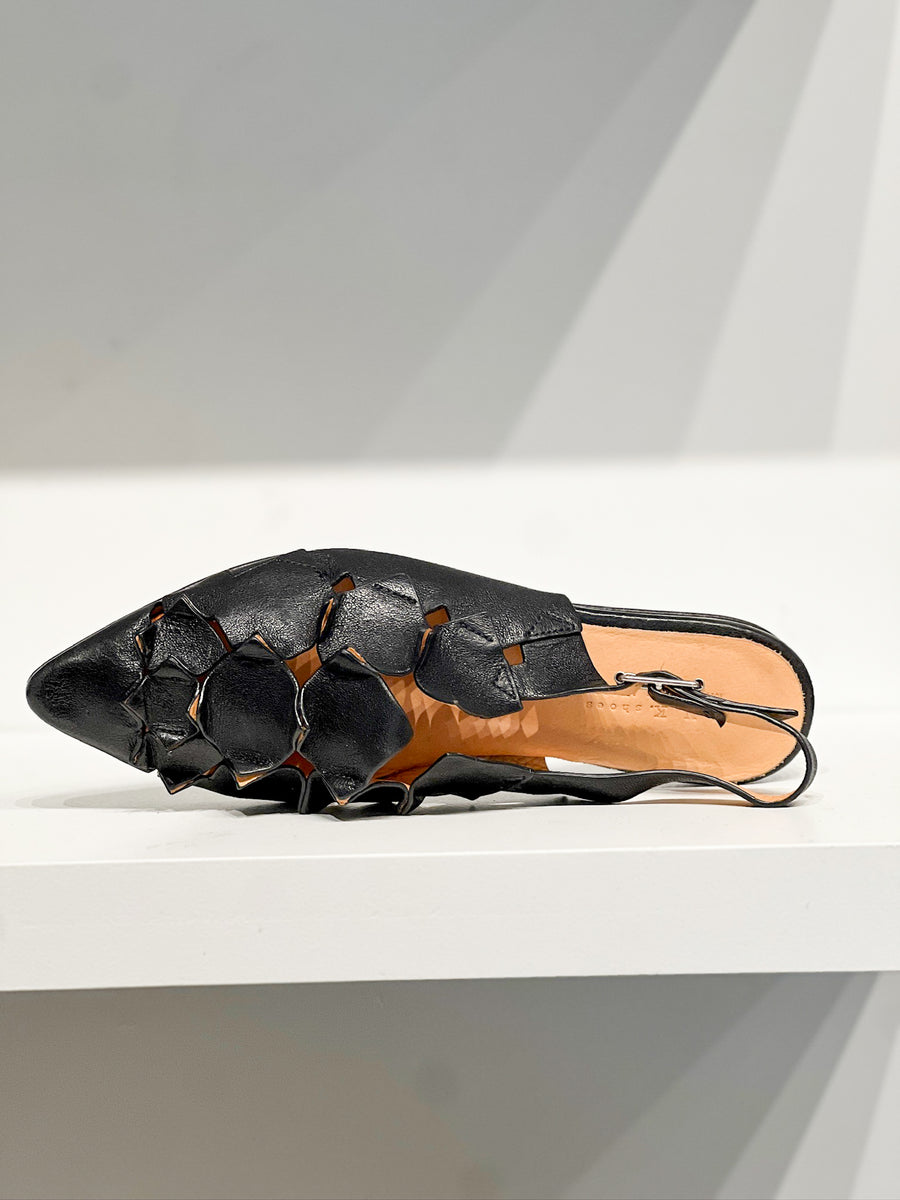 Pointed Flats in Black by I.N.K-I.N.K-Idlewild
