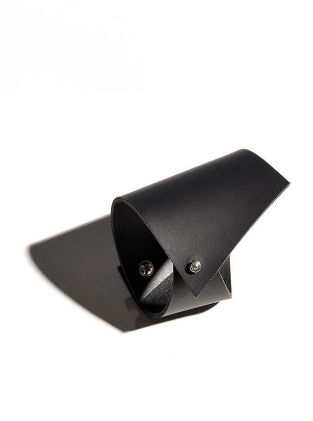 Pol Cuff in Black by Aumorfia