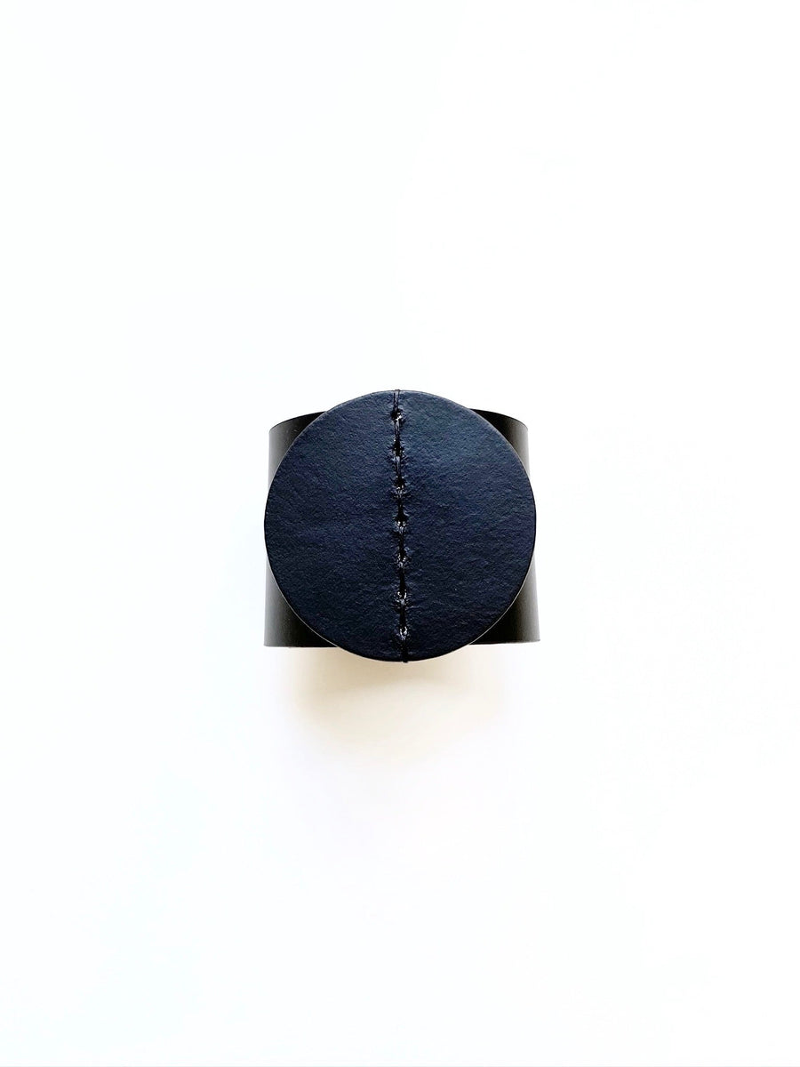 Polka Cuff in Black by Aumorfia - Idlewild Woman