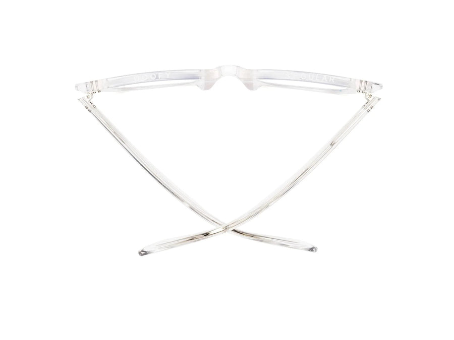 Porgy Backstage Sunglasses in Gloss Vodka & Polarized Grey by Caddis-Sunglasses-Caddis Eyewear-Idlewild