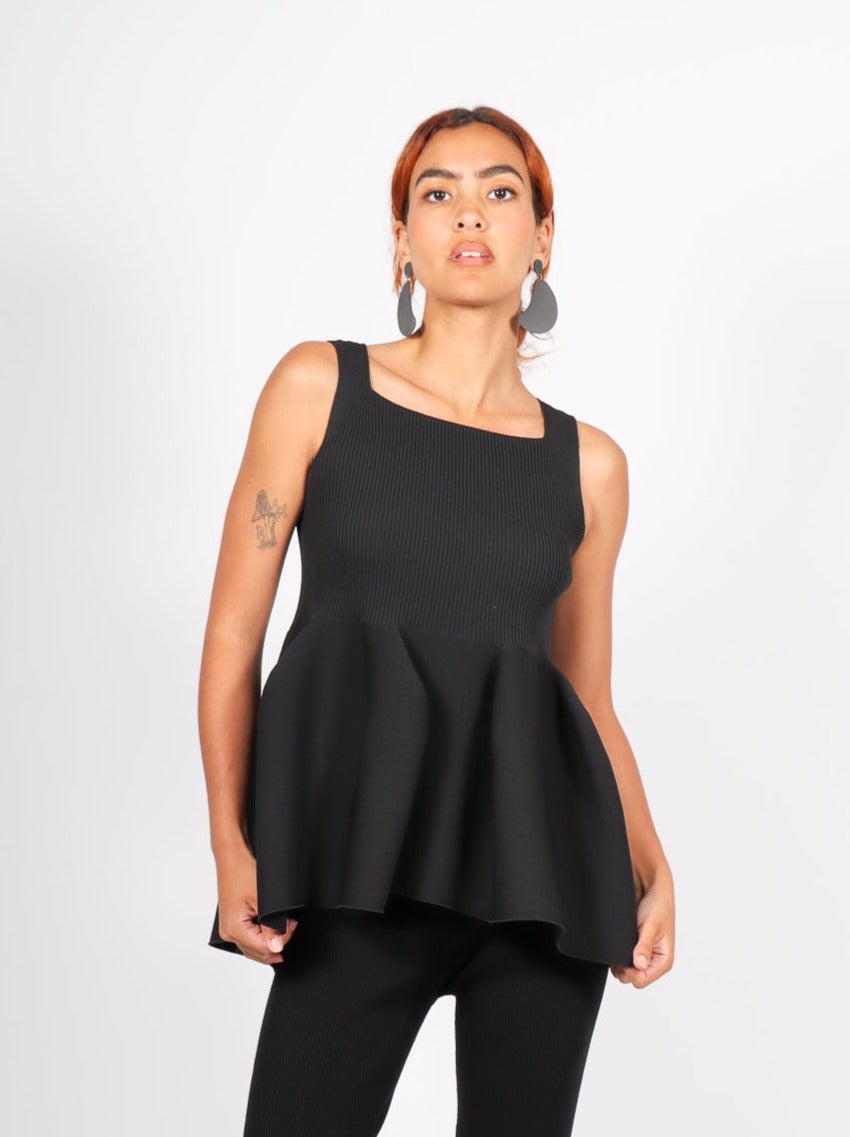 Pottery Top 4 in Black by CFCL