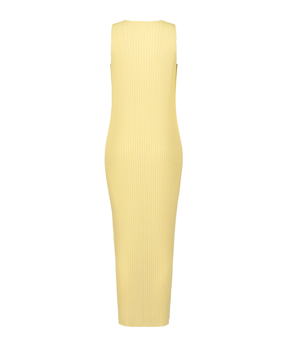 Pressed Flora Pleats Long Dress in Peony by Issey Miyake-Issey Miyake-Idlewild