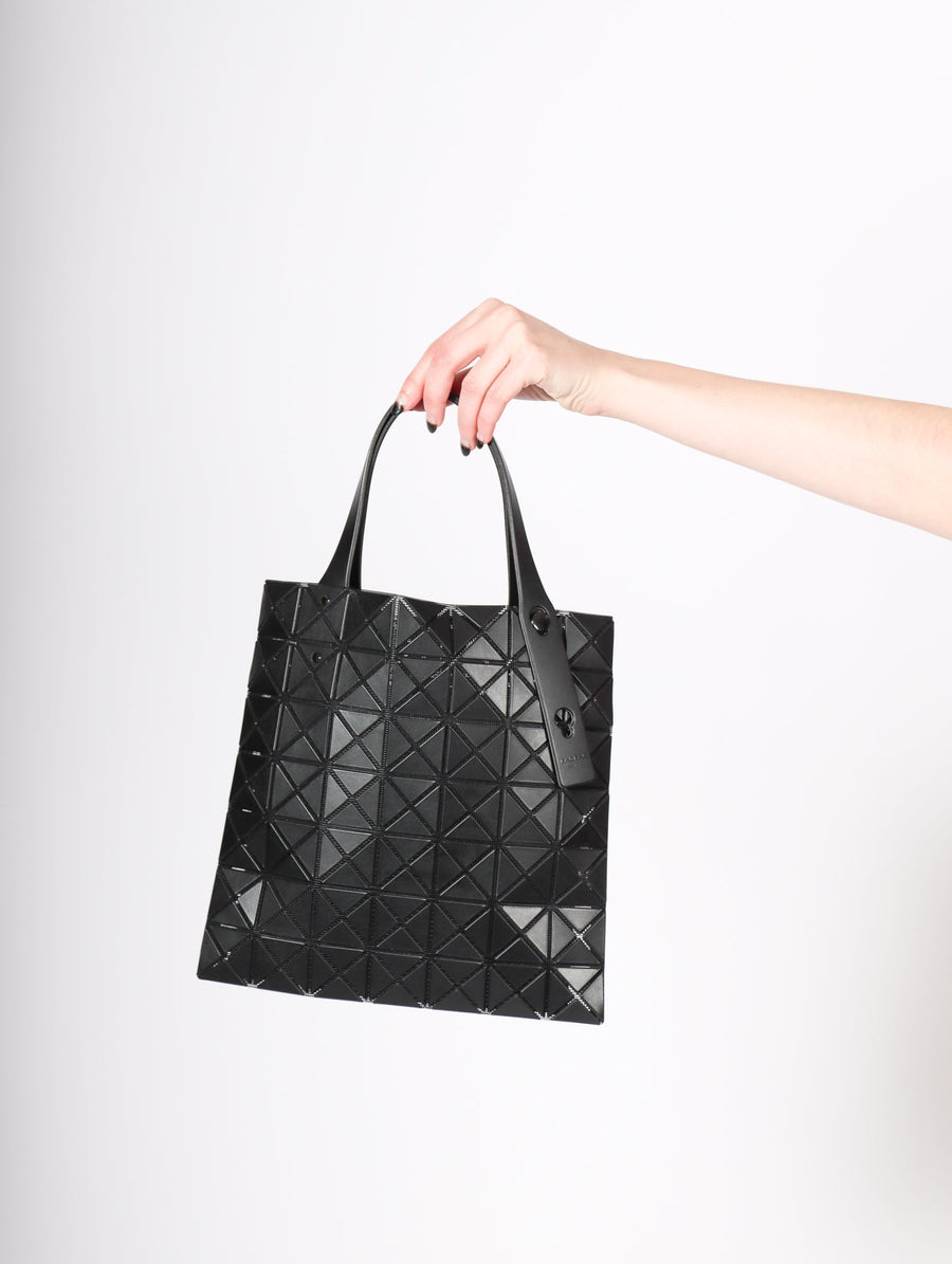 Prism Matte Handbag in Black by Bao Bao Issey Miyake-Idlewild