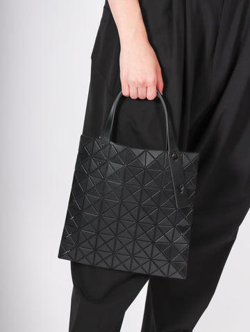 Prism Matte Handbag in Black by Bao Bao Issey Miyake-Idlewild