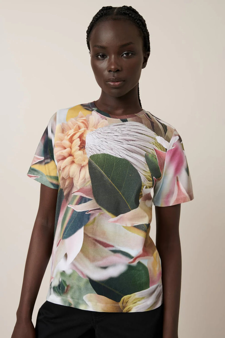 Protea Tee in Protea by Kowtow-Tops-Kowtow-Idlewild