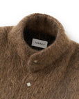 Pullover Shaggy Top in Brown by Tanaka Denim-Tops-TANAKA-Idlewild