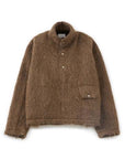 Pullover Shaggy Top in Brown by Tanaka Denim-Tops-TANAKA-Idlewild