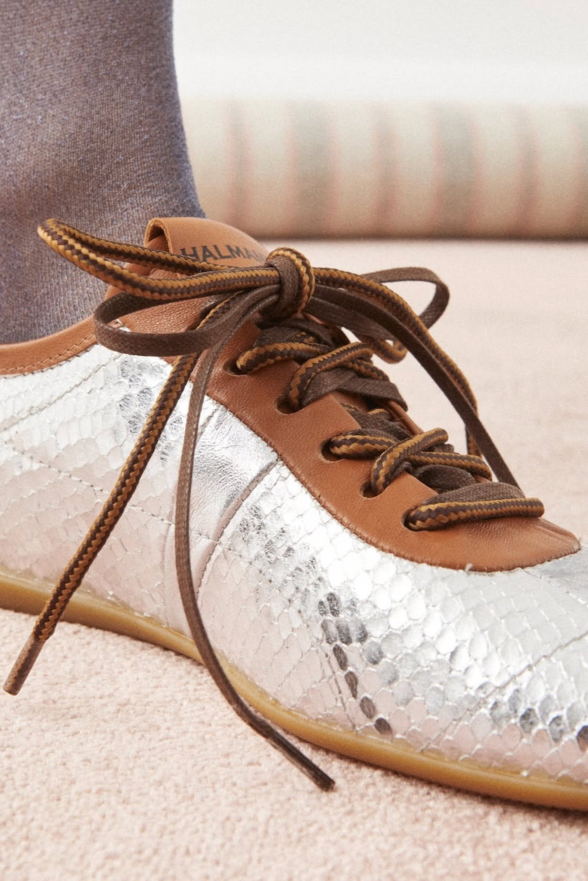 Python Stamp in Silver by Halmanera-Shoes-Halmanera-Idlewild