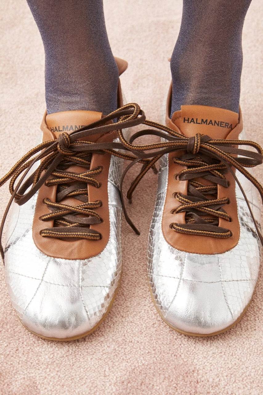 Python Stamp in Silver by Halmanera-Shoes-Halmanera-Idlewild