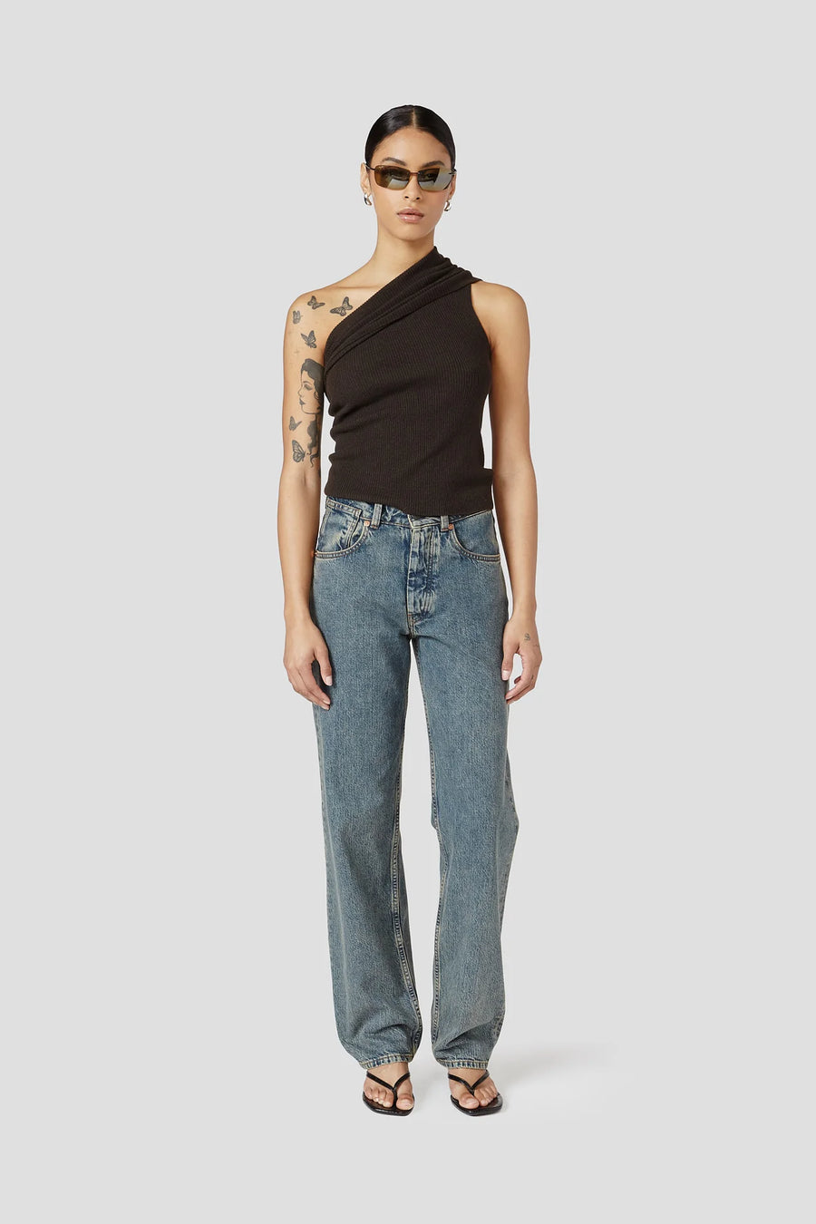 Quinn Jeans in Palma Wash by Decade-Bottoms-Decade-Idlewild
