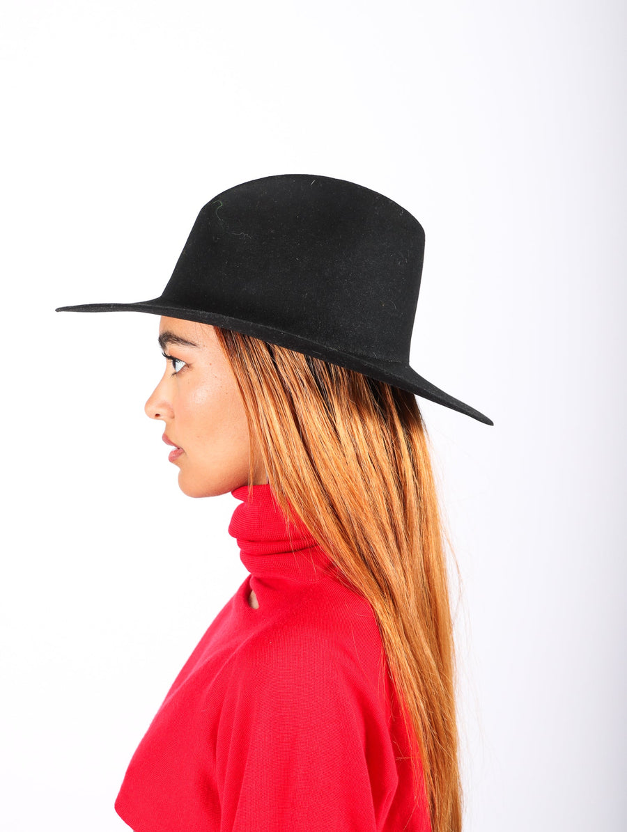 Ralph Lapin Hat in Black by Reinhard Plank-Idlewild