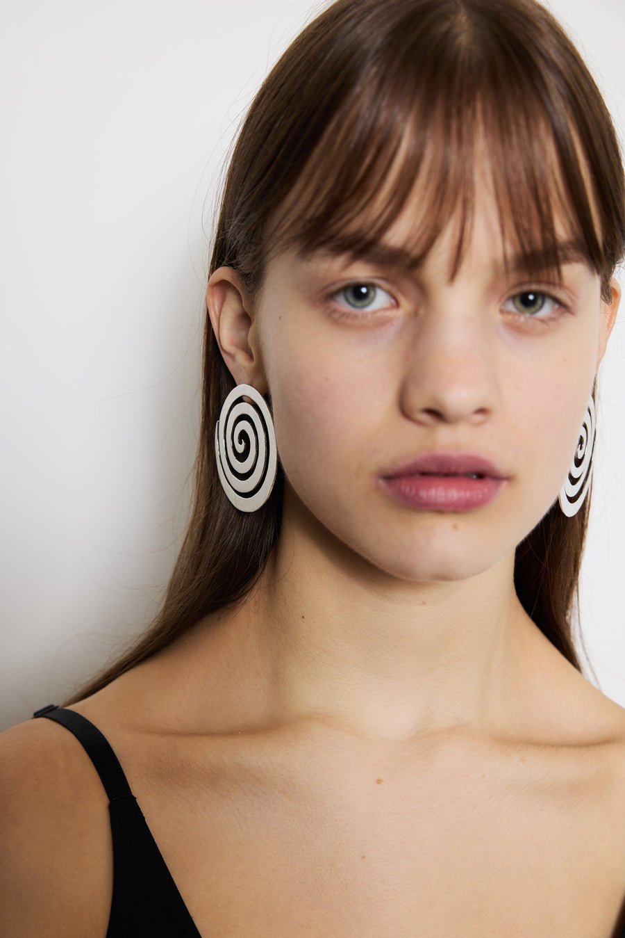 Raquel Spiral Earrings in Silver by Eyland-Jewelry-Eyland-Idlewild