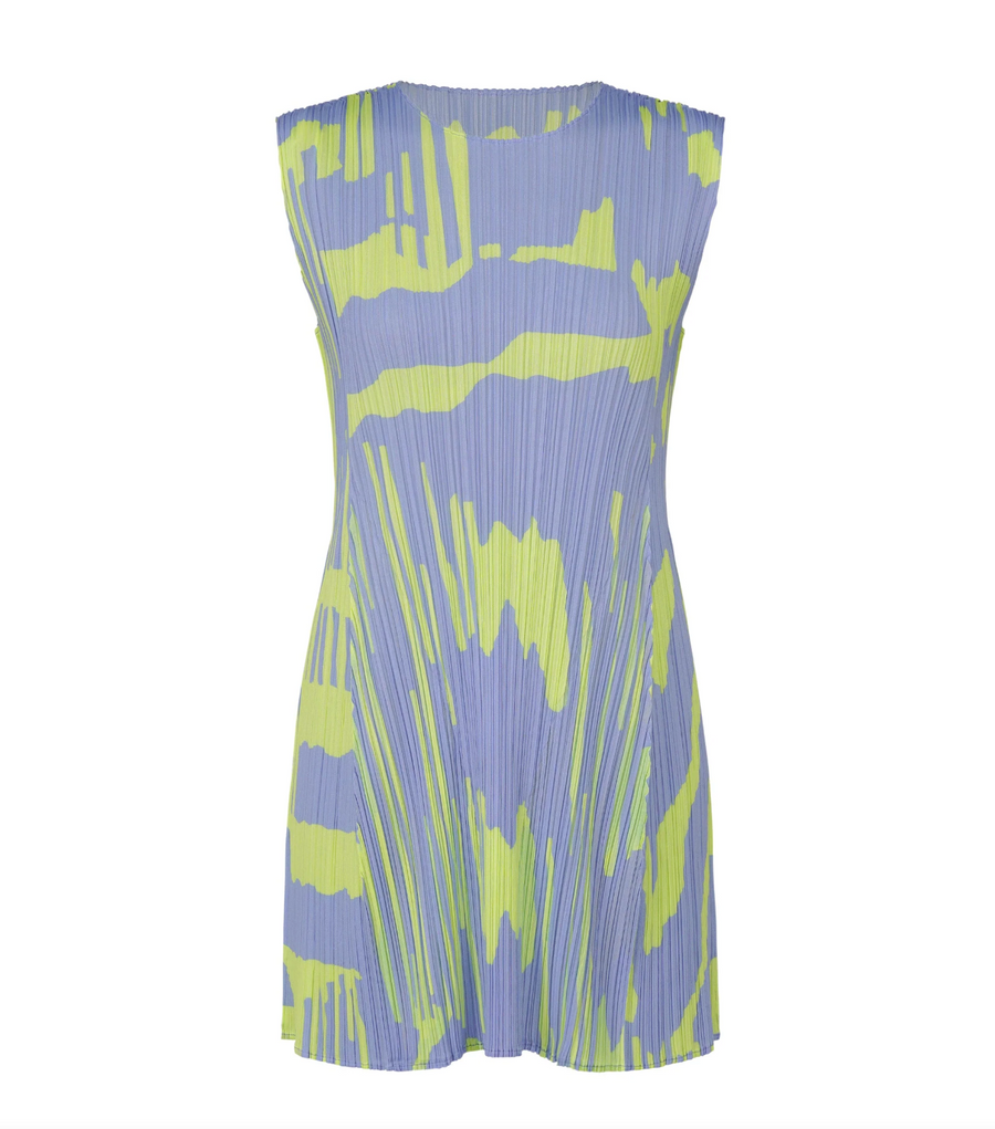 Refraction Tunic in Light Blue by Pleats Please Issey Miyake-Tops-Pleats Please Issey Miyake-Idlewild
