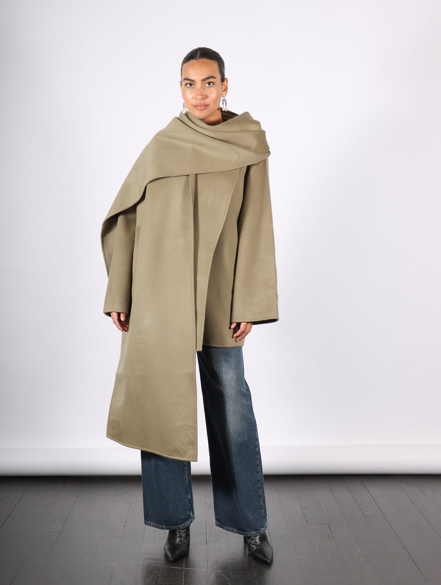 Rego Coat in Agate Moss by Rodebjer