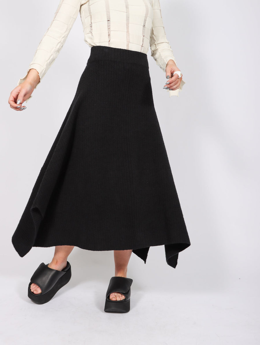 laubeblanc Panel rib knit tops Skirt 未使用