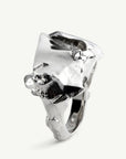 Rock Ring in Polished Palladio by MM6-MM6-Idlewild
