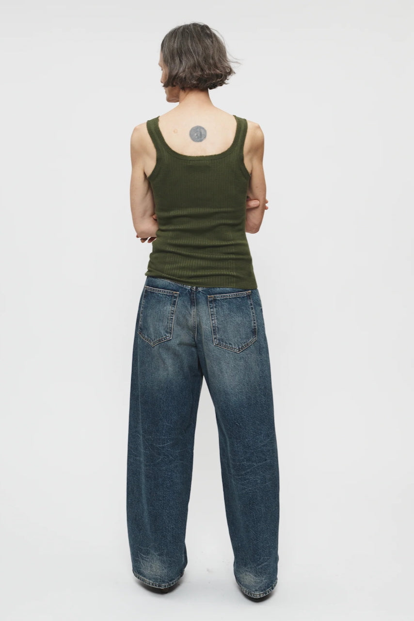 Roomy Jean in Rugged Mid Blue by 6397-Bottoms-6397-Idlewild