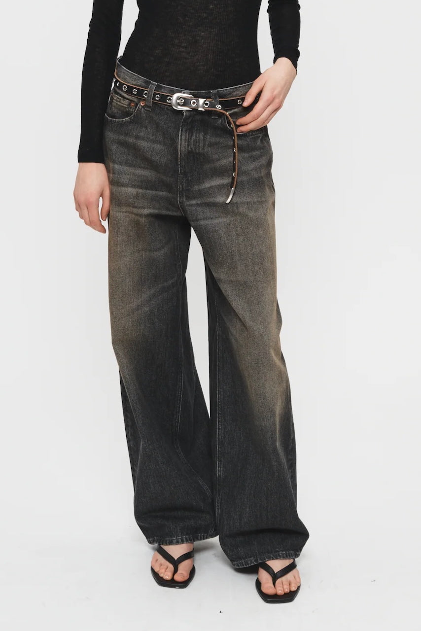 Roomy Jean in Rusted Grey by 6397-Bottoms-6397-Idlewild