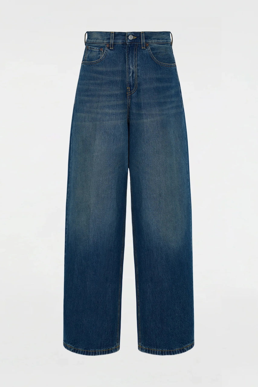 Roomy Jean in Washed Indigo by 6397-Bottoms-6397-Idlewild