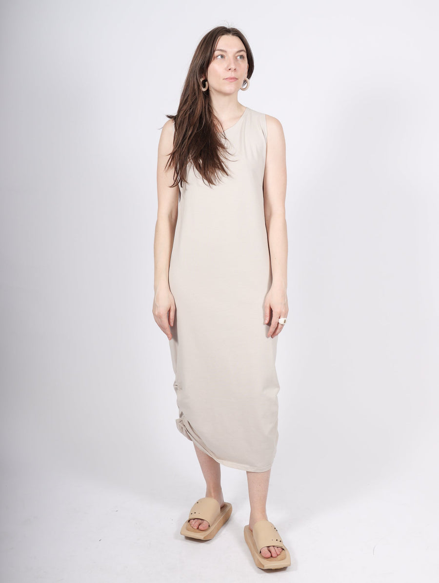 Ruched Tank Dress in Putty by Planet-Planet-Idlewild