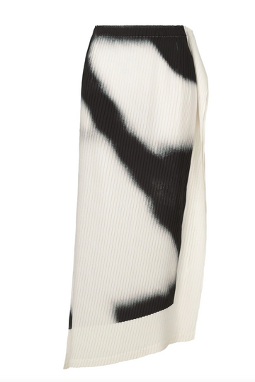 Shadow Study Pleats Skirt in Shadow by Issey Miyake-Bottoms-Issey Miyake-Idlewild