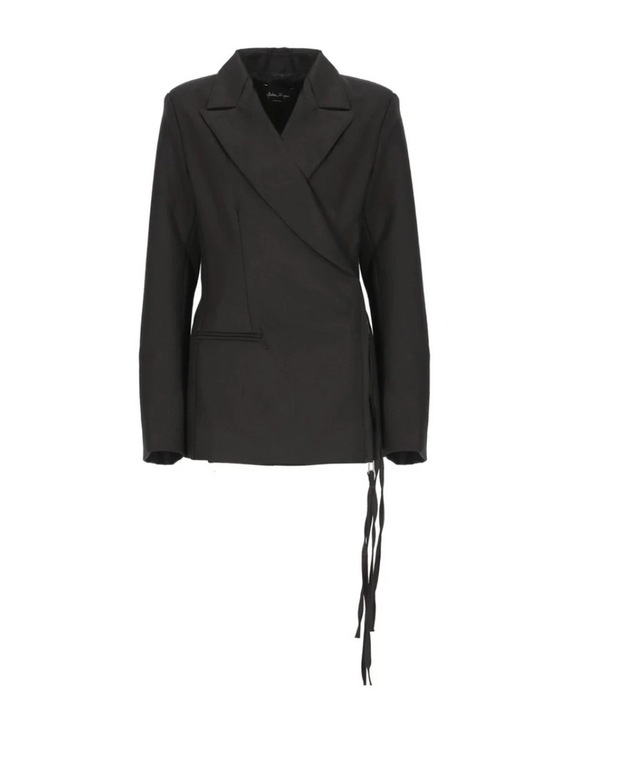 Shaped Jacket in Black by Andrea Ya'aqov