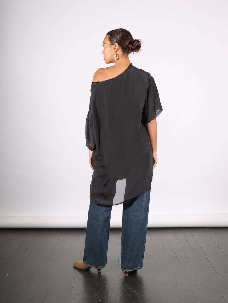 Short Sleeve T-Shirt in Black by Sanctamuerte