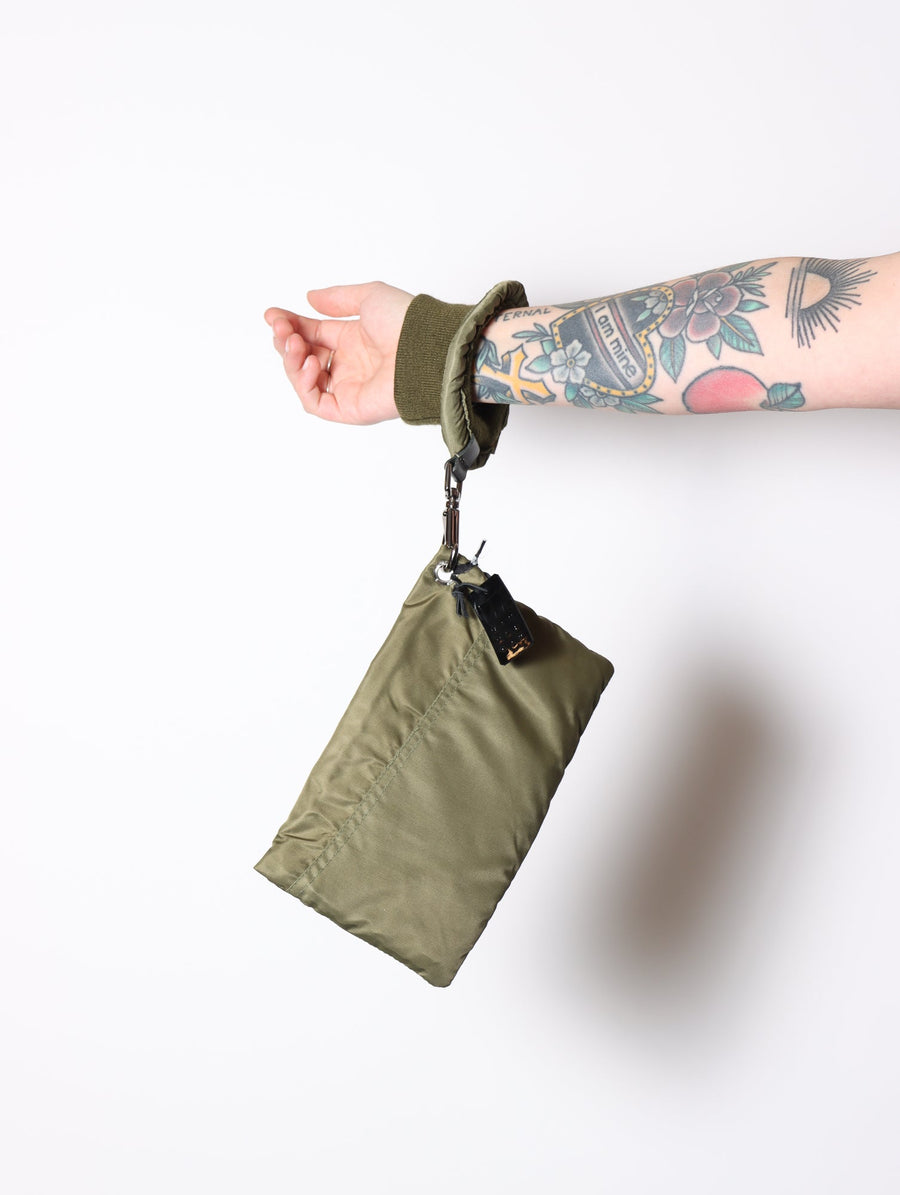 Side Flat Cuff in Olive by Minnessak