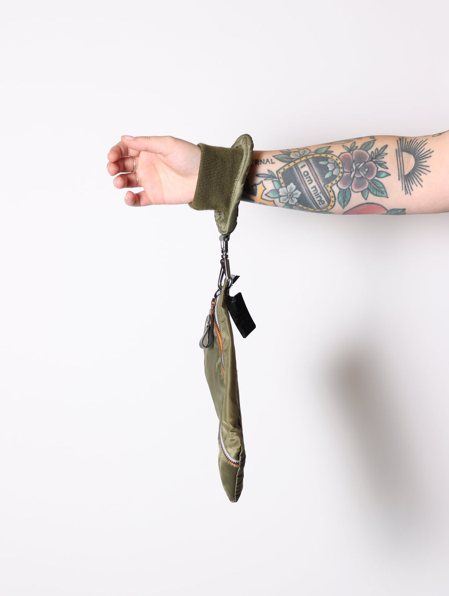 Side Flat Cuff in Olive by Minnessak