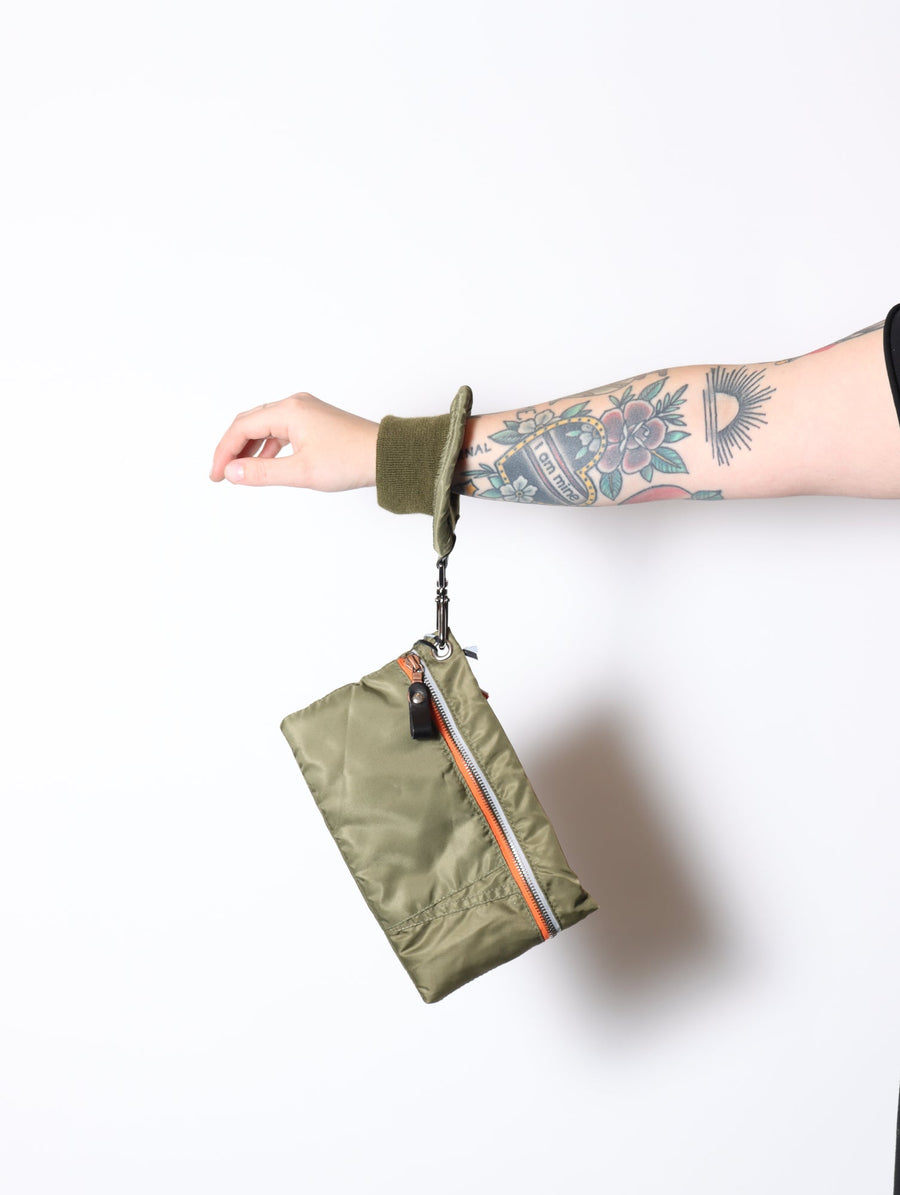 Side Flat Cuff in Olive by Minnessak