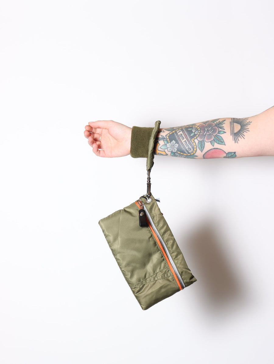 Side Flat Cuff in Olive by Minnessak