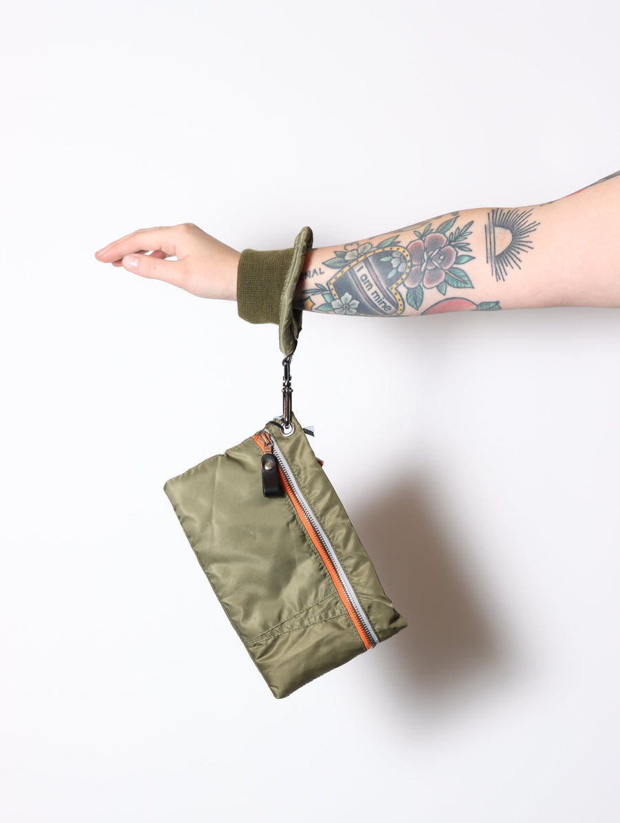 Side Flat Cuff in Olive by Minnessak