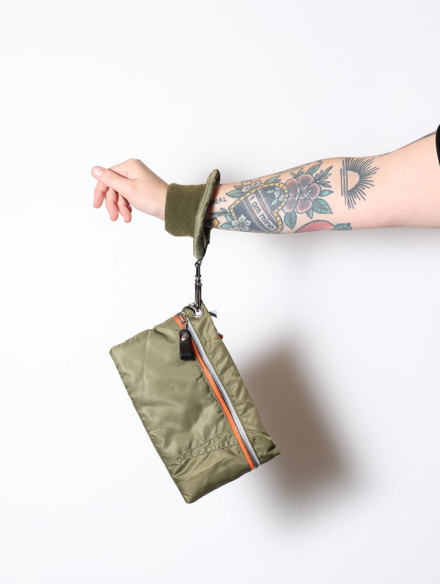 Side Flat Cuff in Olive by Minnessak