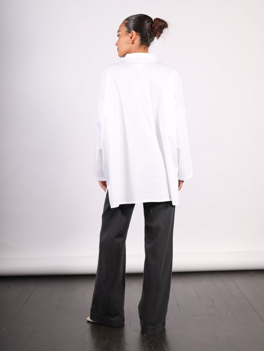 Signature Shirt in White by Planet-Idlewild