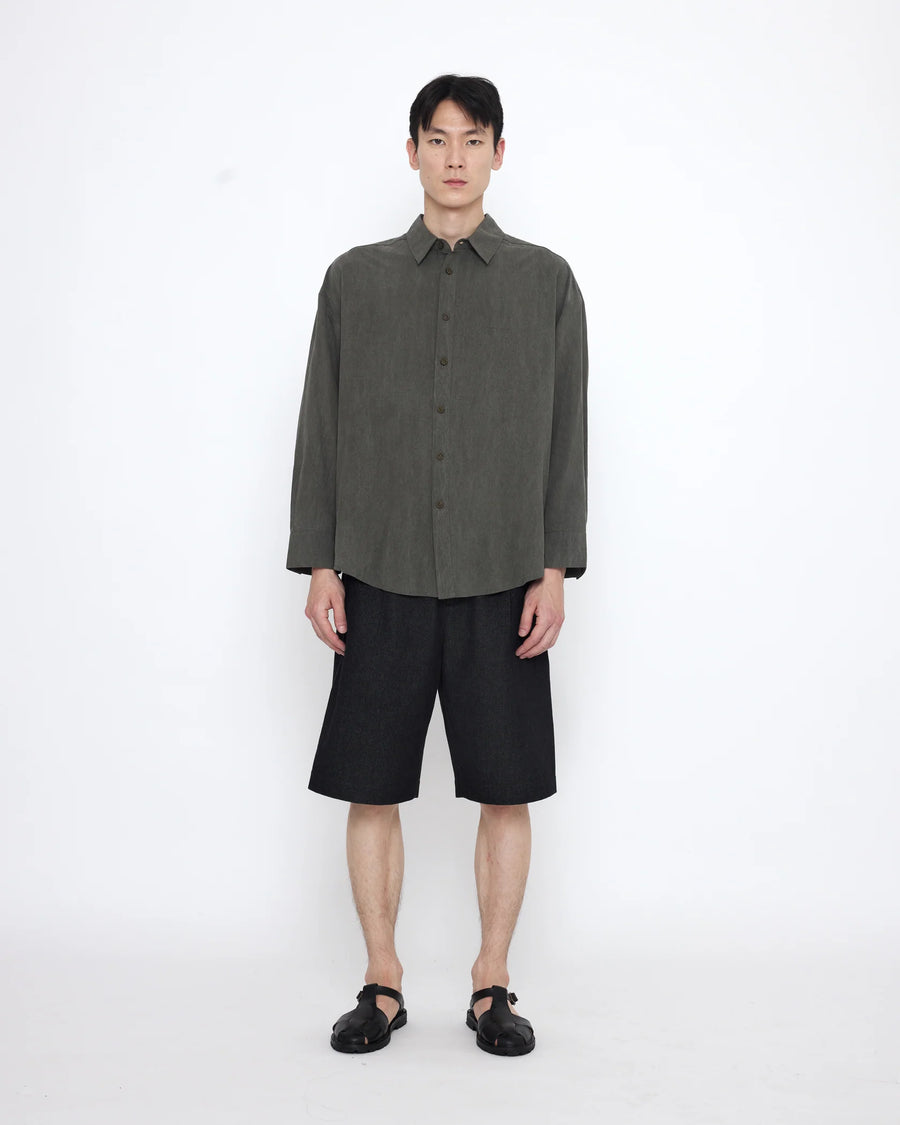 Signature Unisex Dolman Shirt in Pewter Green by 7115 by Szeki-7115 by Szeki-Idlewild